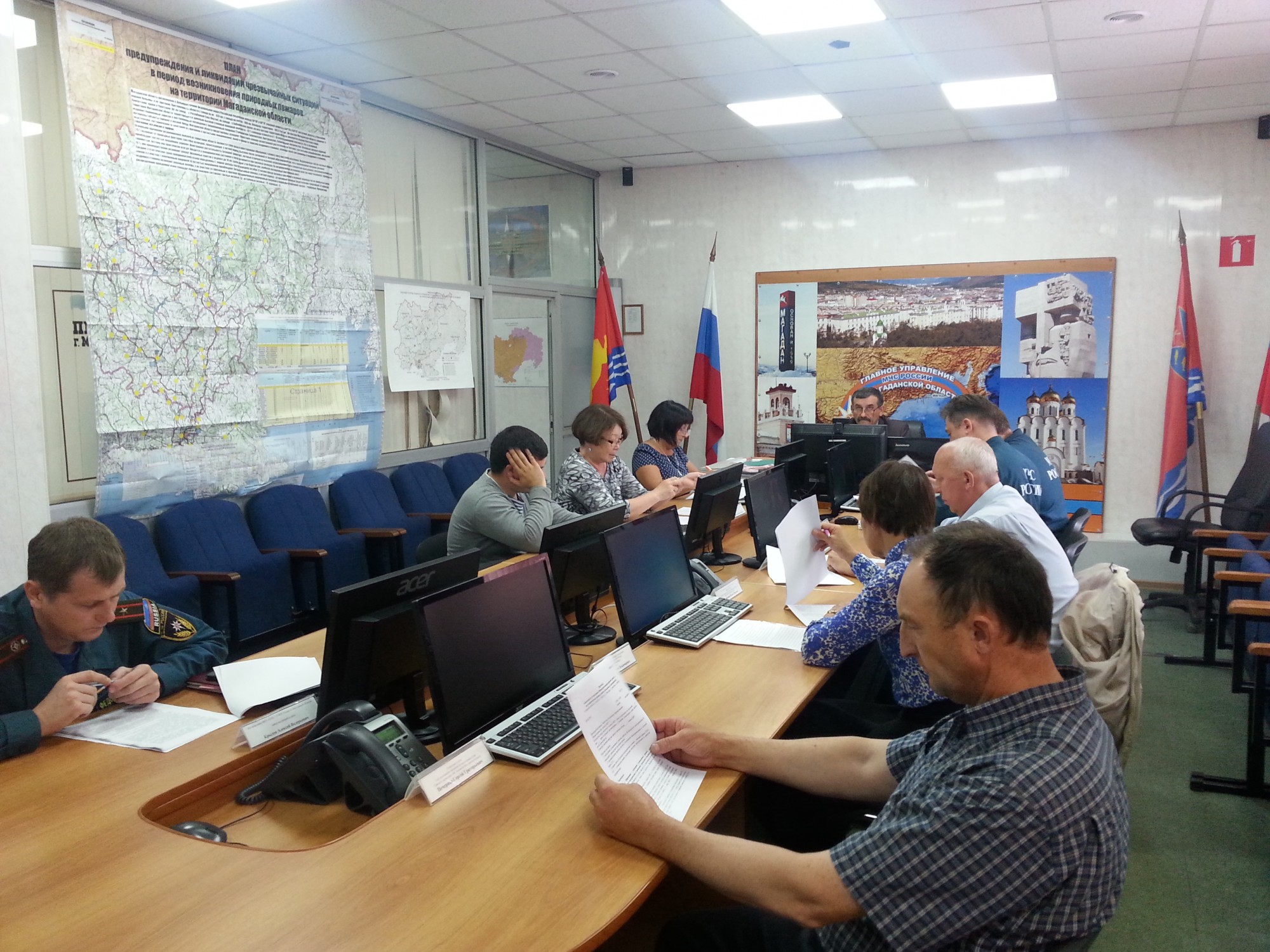 Заседание Межведомственной рабочей группы по регулированию режима работы Колымского водохранилища