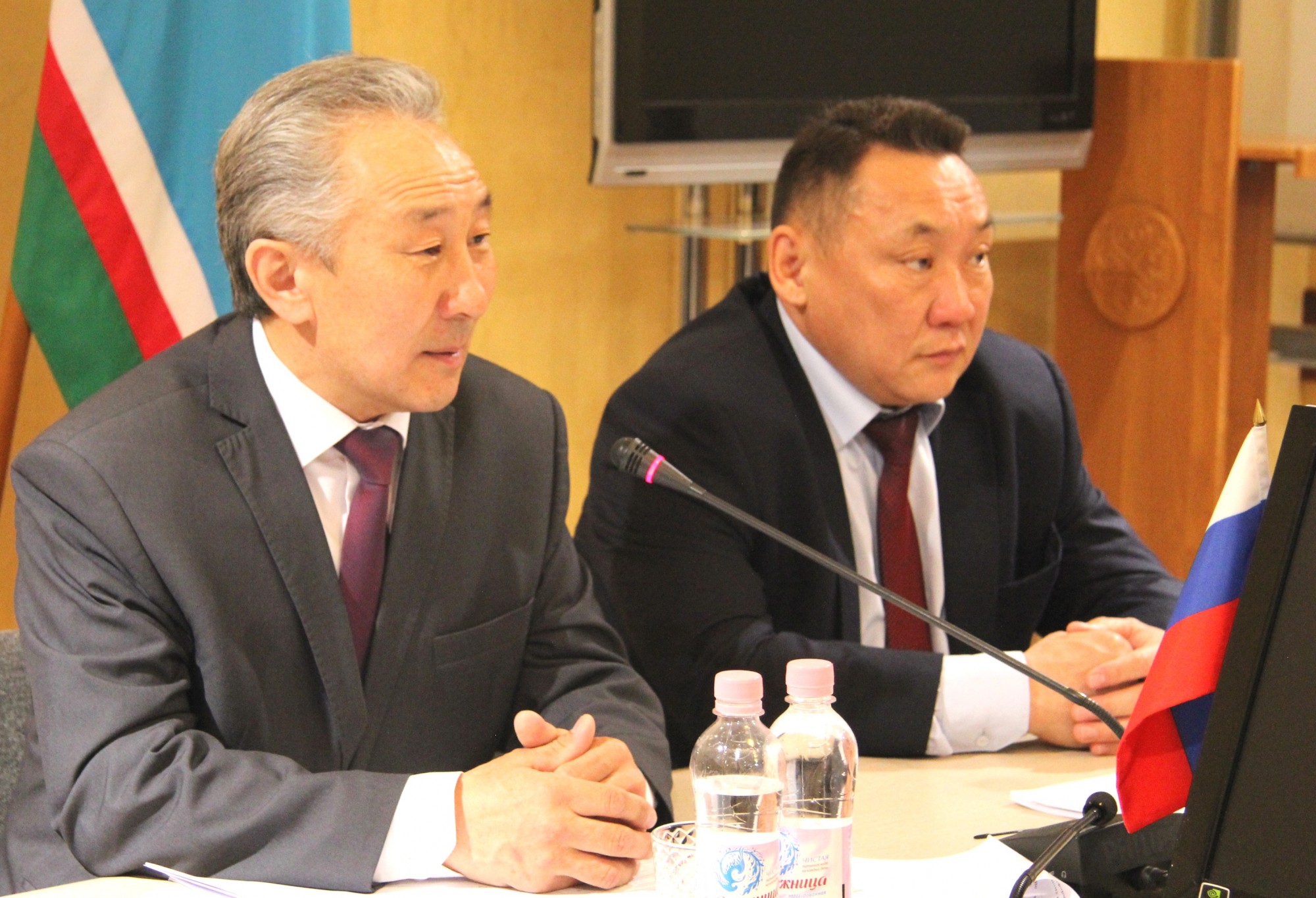 Совместная пресс-конференция по вопросу подготовки к безопасному пропуску весеннего половодья 2016 года на территории Якутии