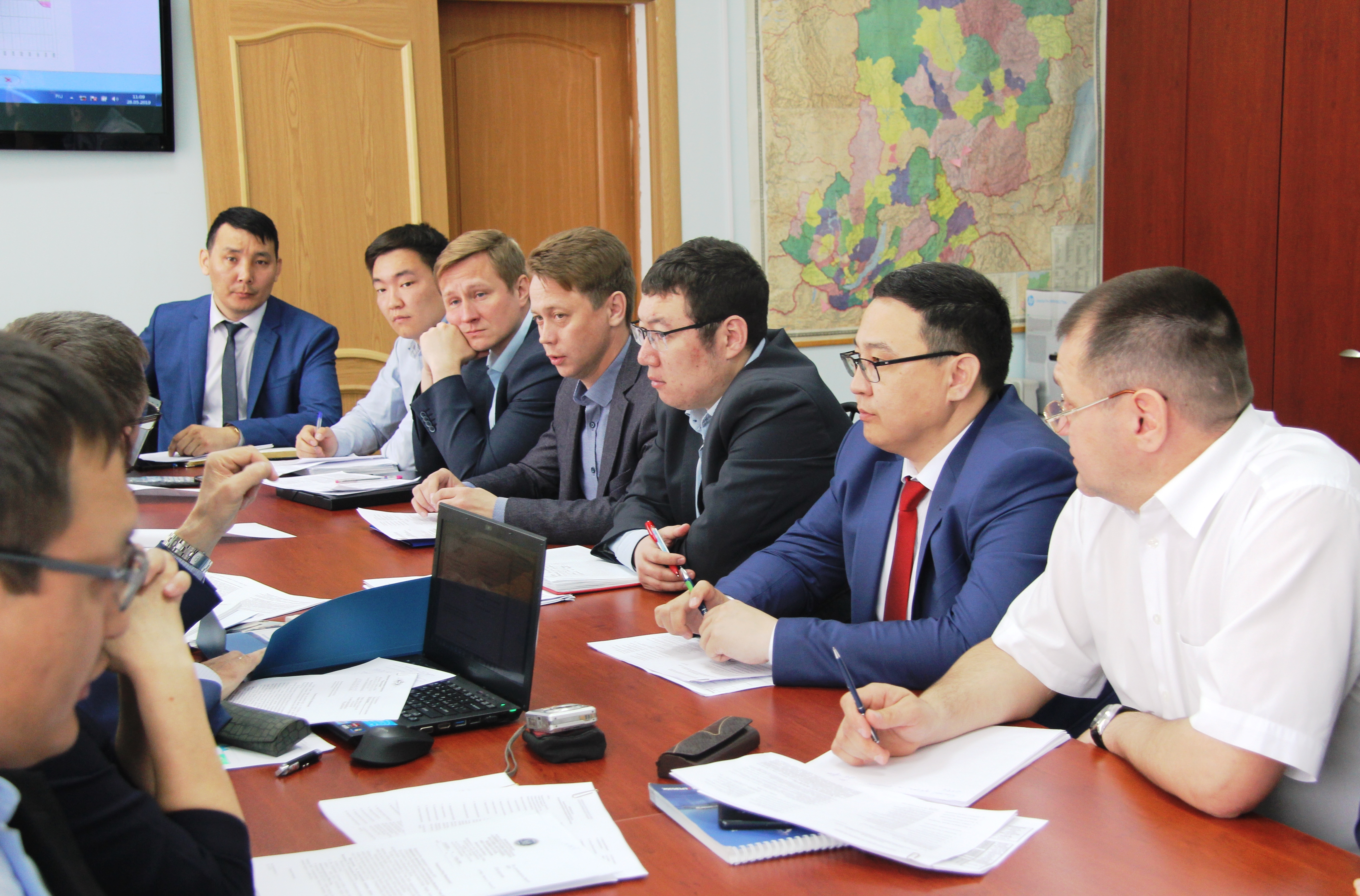 Состоялось заседание Межведомственной рабочей группы по регулированию режимов работы Вилюйского водохранилища