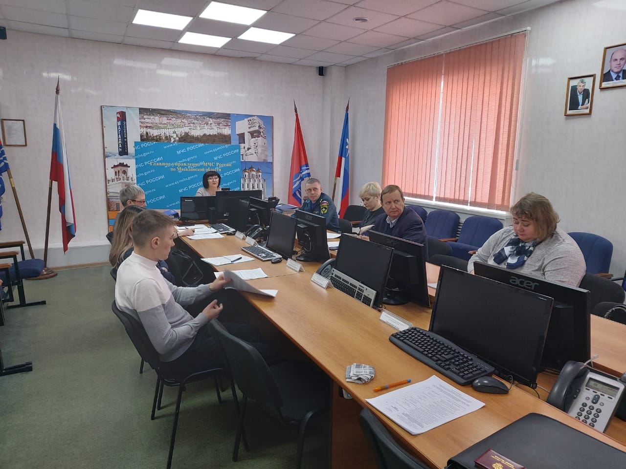 Заседание межведомственной рабочей группы по регулированию режима работы Колымского водохранилища