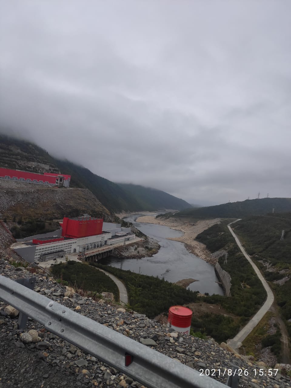 Рабочий визит в Колымскую ГЭС