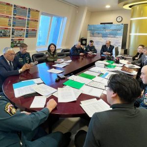 Встреча с участием представителей Центрального аппарата МЧС России