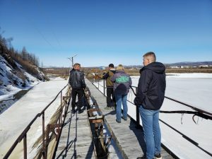 Проверка готовности гидротехнических сооружений на территории Магаданской области к прохождению весеннего половодья 2024 года