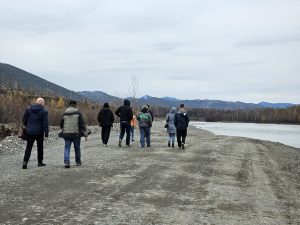 ПРИЕМКА ВЫПОЛНЕННЫХ РУСЛОФОРМИРУЮЩИХ РАБОТ НА РЕКЕ ДЕБИН В ПОС. ЯГОДНОЕ